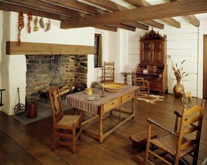 Sala Piedmont, condado de Guildford, Carolina del Norte, c.1766 de American School